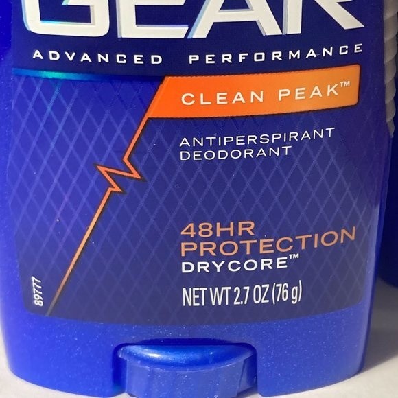 Speed Stick Gear Clean Peak Antiperspirant Deodorant 5 Sticks DISCONTINUED - Picture 7 of 13